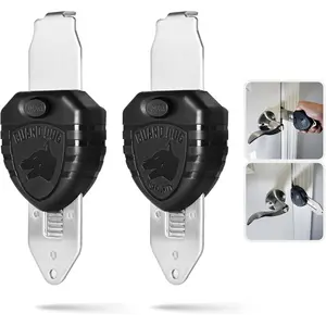 Blocklock Portable Door Lock, Hotel Door Locks for Travelers , Tough, Durable, Apartment Door ,  , Travel Essentials, Easy to Use