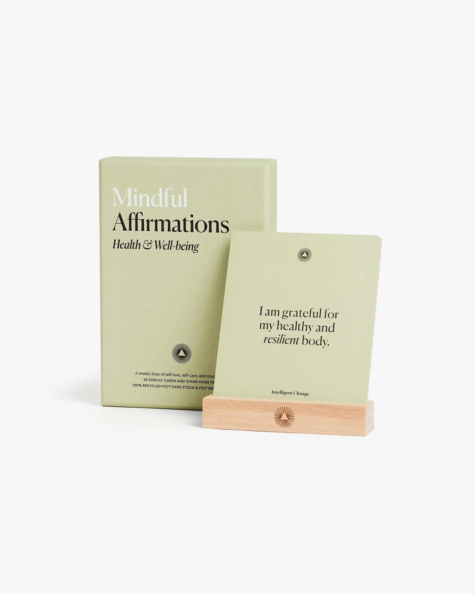 Mindful Affirmations for Health & Wellbeing - 52 Cards of Daily Positive Messages for Inner Peace and Self-Care