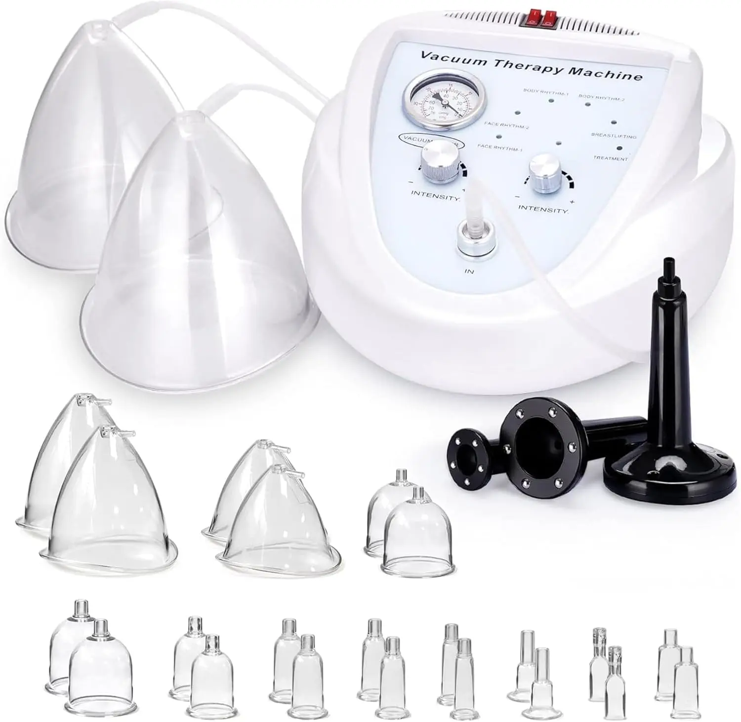 Cupping Massage Machine, Adjustable Suction with 6 Modes Cupping Massage Machine, Adjustable Suction with 6 Modes