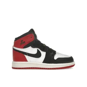 Jordan Kid's 1 Retro High OG Black Toe Reimagined Basketball Shoes, from StockX