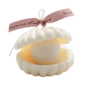 Shell Pearl Candle