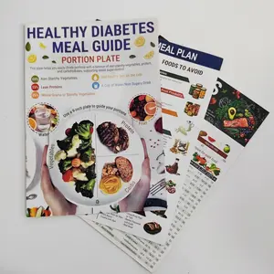 3 Count Diabetes Food List & Meal Planner - Low GI Food List, Glycemic Index Chart & Vitamin Tracker