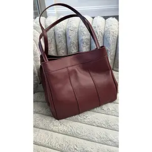 Versatile Elegance– High-Quality Genuine Leather Transformer Bag