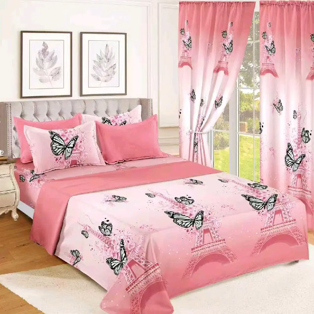 Priscilla Floral 8-Piece Bedding Set