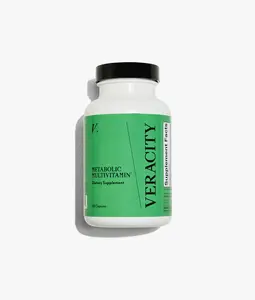 Metabolic Multivitamin - Essential Nutrients for Improved Energy - 100% Plant-Based Health Supplement