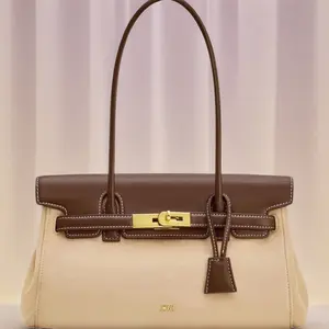 JW PEI Yara Faux Suede Shoulder Bag - Dark Brown