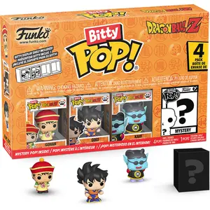 Funko Bitty POP! Dragon Ball Z - Gohan 4-Pack Mini Figure - 4 Pack