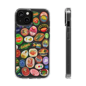 Fruit Sticker Clear Phone Case loopy phone case