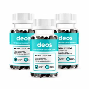 Body Deodorizer Natural Effective Fresh Underarms & Private Area Supplement 30 Capsules Per Bottle with Natural Ingredients Body Deodorizer Natural Effective Fresh Underarms & Private Area Supplement 30 Capsules Per Bottle with Natural Ingredients