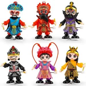 English dance gift - Chinese martial arts dance pendant figurine set - genuine souvenir - children's toy