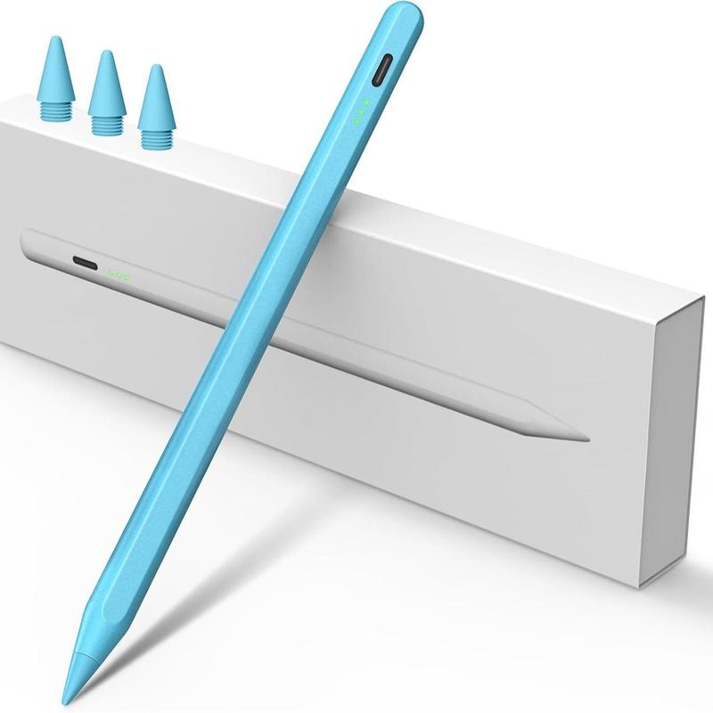 Stylus Pen for iPad 2025-2018 with 13mins Fast Charge Tilt Sensitive Palm Rejection Pencil for 11th A16 10th 9th 8th 7th 6th Air 11 13 M2 M3 Pro 11 13 M4 M5 Pro 12.9 Air 5 4 3 Mini 7 6 5