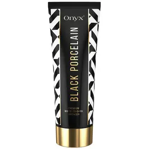 Onyx Black Porcelain Bronzing Tanning Lotion for Smooth, Deep & Dark Tan | Indoor & Outdoor | 6.76 fl oz