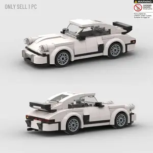 Classic Race Car Building Blocks, 196pcs/set Creative Racing Car Blocks Kit, Building Toys for Teens and Adults, Fun and Creative Blocks Kit