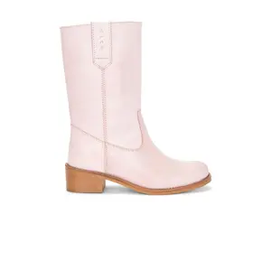 Dico Copenhagen Julia Gaucho Boot in Pink Escovado
