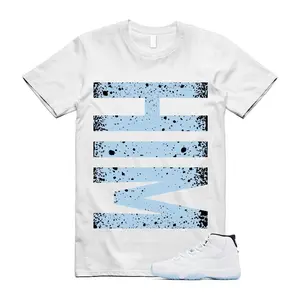 11 Legend Blue White Black 2024 T Shirt Match HIM VERT