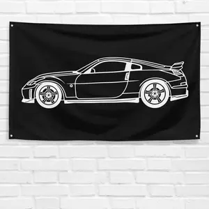 For Nissan Nismo 350Z Car Fans 3x5 ft Flag Garage Gift Wall Banner