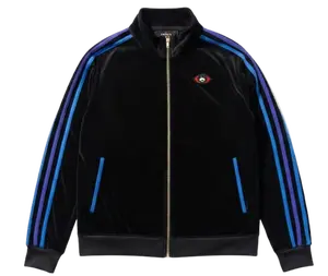 Royal Velour Track Jacket