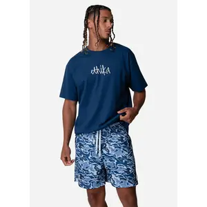 Whisper Camo - Navy - 5" Inseam | Mens Basketball Short