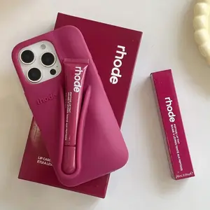 Rhode Style Lip Gloss Holder Phone Case for iPhone 11–17 Pro Max – I Didn’t Get the Hype… Until I Tried It