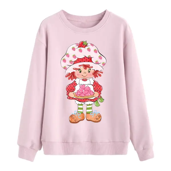 Strawberry Shortcake Vintage Unisex Ultra Cotton Tee, 80s cartoon 80s shirt, Valentine Shirt