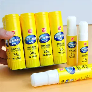 Professional Solid Glue Stick, 3 Counts Multifunctional Strong Adhesives Glue Stick Stationery Office Supplies for Students Office School