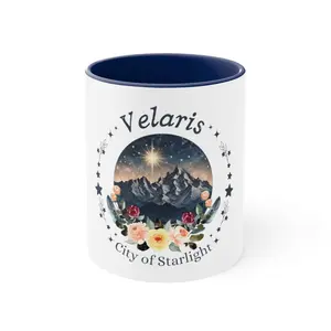 Velaris Mug, Court of Dreams, Night Court, ACOTAR, SJM, Bookish, Booktok, Coffee Mug, 11oz