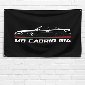 M8 Cabrio G14 2019-2022 Lightweight Hanging Flag, 3x5 ft Decoration Banner for Garage Wall, Room Decorations, Birthday Gift