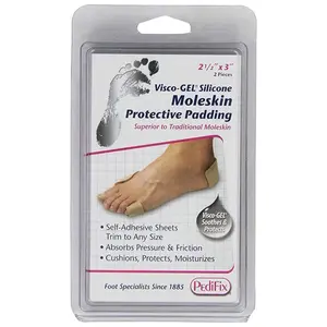 PediFix Visco-Gel Moleskin Protective Padding 2-Count