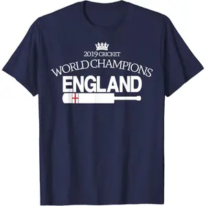 ENGLAND CRICKET (2019 WORLD CHAMPIONS with bat) T-Shirt