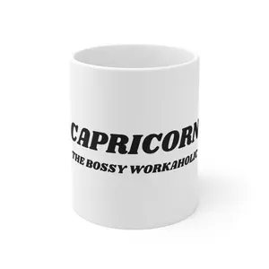 Mug 11oz, Capricorn, Zodiac mug