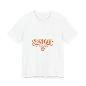 Send It Or Bleed Trying Shirt, Funny Bouldering Tee, Rock Climbing Gift, Climber Shirt, Send It Climbing Apparel, Boulderer Gift