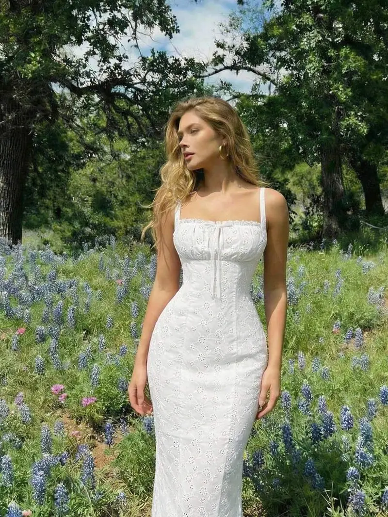 The concept white grad dresses - TikTok Shop