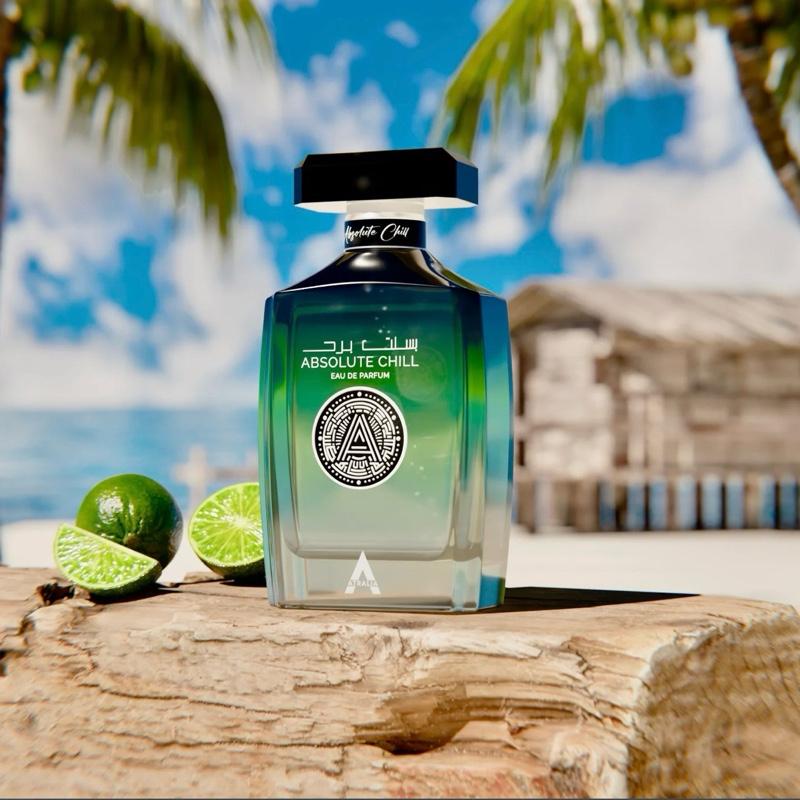 Atralia Absolute Chill 100ml EDP - Citrus Mint Perfume for Men & Women | Green Lemon, Mint, Orange, Blackcurrant | Summer Fresh Long-Lasting Fragrance