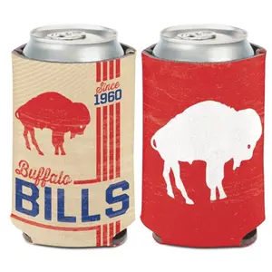 Wincraft 3208559985 NFL Buffalo Bills Can Cooler Vintage Design, Weight, Team, Collector