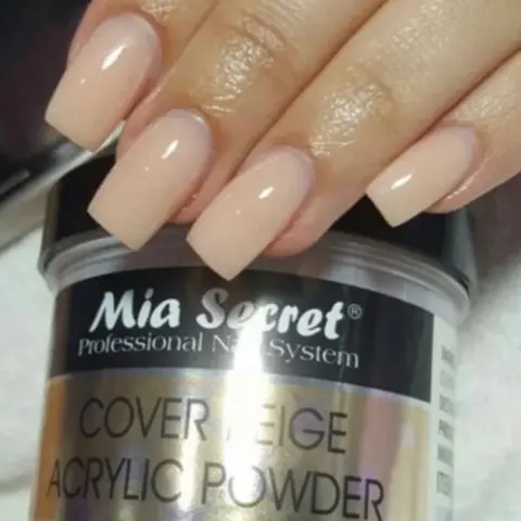 Mia Secret Cover Beige Acrylic Powder nail care nail art