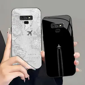 Suitable for [Galaxy Note9] high-end phone case🤩，a wide variety of airplane designs are available, offering a sophisticated and minimalist aesthetic，drop-resistant and fingerprint-proof YM99