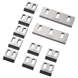 VEVOR Shredder Blades, Alloy Steel Shredder Machine Blade Kit with 9 Rotating and 2 Fixed Blades, High-Hardness SKD-11 Blade, Compatible with Model 180 Plastic Grinder, for ABS, PP, PVC & Nylon