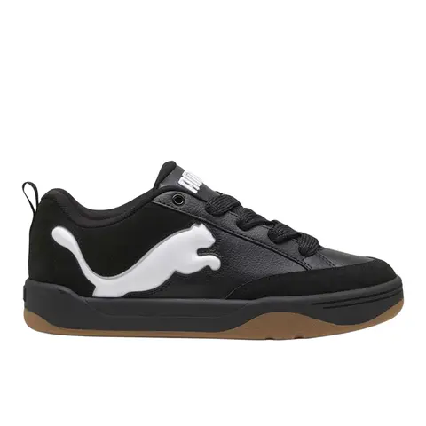 PUMA Mens Park Lifestyle Lace Up Sneakers Shoes Casual - Black
