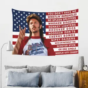 3x5 Ft J.D Retro Star Stripe Patriotic Banner - Funny American Festive Flag, 4th Of July 250th Anniversary Party Decoration, Man Cave Wall Hanging Home Supply, Festive Festive Flags