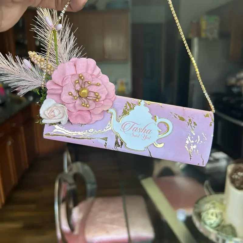 Luxury Custom Candy Bars with 3D Acrylic Labels – Personalized Party Favors for Birthdays, Prom, Bridal Showers & More!