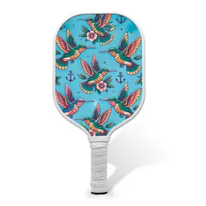 Hummingbird Haven Carbon Fiber Pickleball Paddle