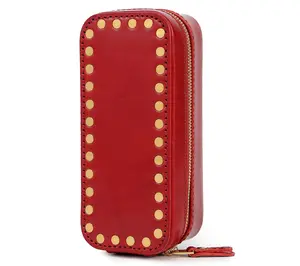 Old Trend Leather Oblong Jewelry Box