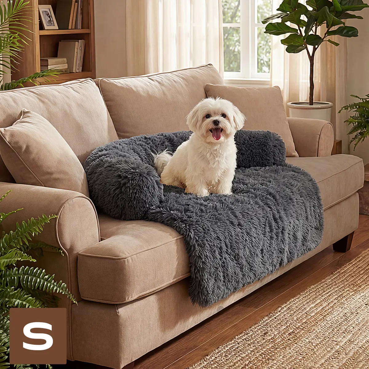 Pet Mat, Deep Grey, S(35*31*5")