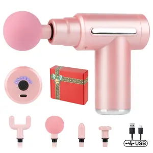 Portable Massage Gun, Multifunctional Fitness Portable Massager, Electric Massage Gun, Gift Box For Friend Portable Massage Gun, Multifunctional Fitness Portable Massager, Electric Massage Gun, Gift Box For Friend