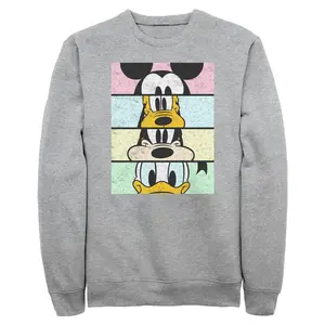 Men's Mickey & Friends Cropped Portraits Sweatshirt