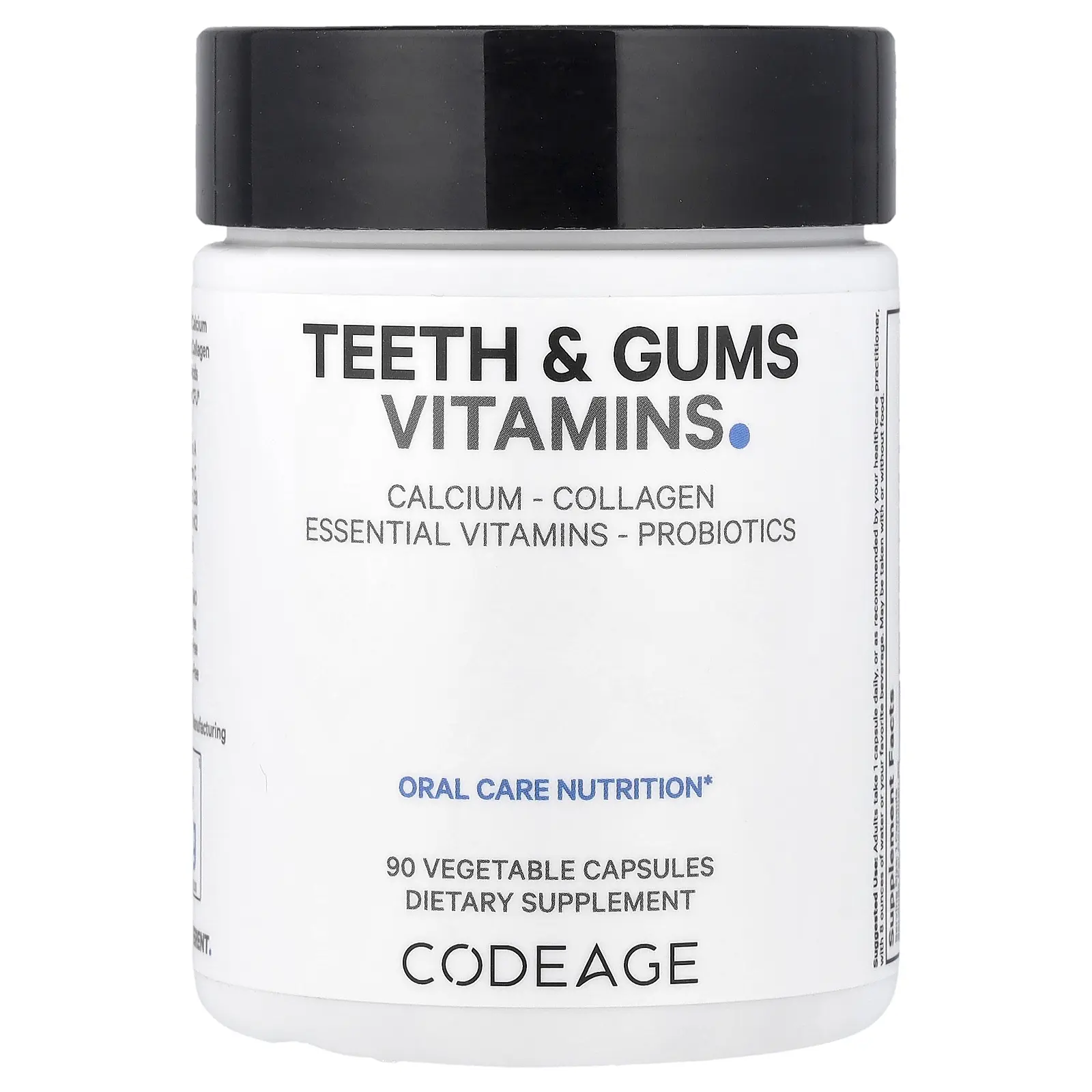 Codeage Teeth & Gums Vitamins, 90 Vegetable Capsules