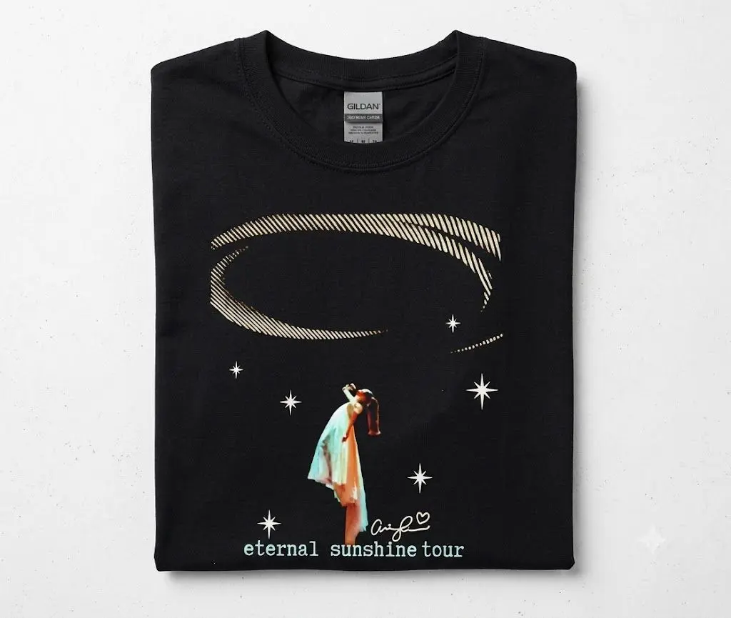 Ariana Eternal Sunshine Tour Shirt Unisex Pop Graphic Tee