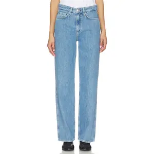 Rag & Bone Logan Wide Jeans in Downey