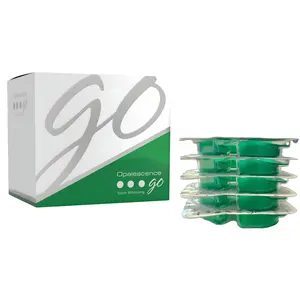 Opalescence Go - Prefilled Teeth Whitening Trays - Original 15% - (4 Treatments) - Hydrogen Peroxide PF Gel Oral Care Cool Mint - Made by Ultradent.