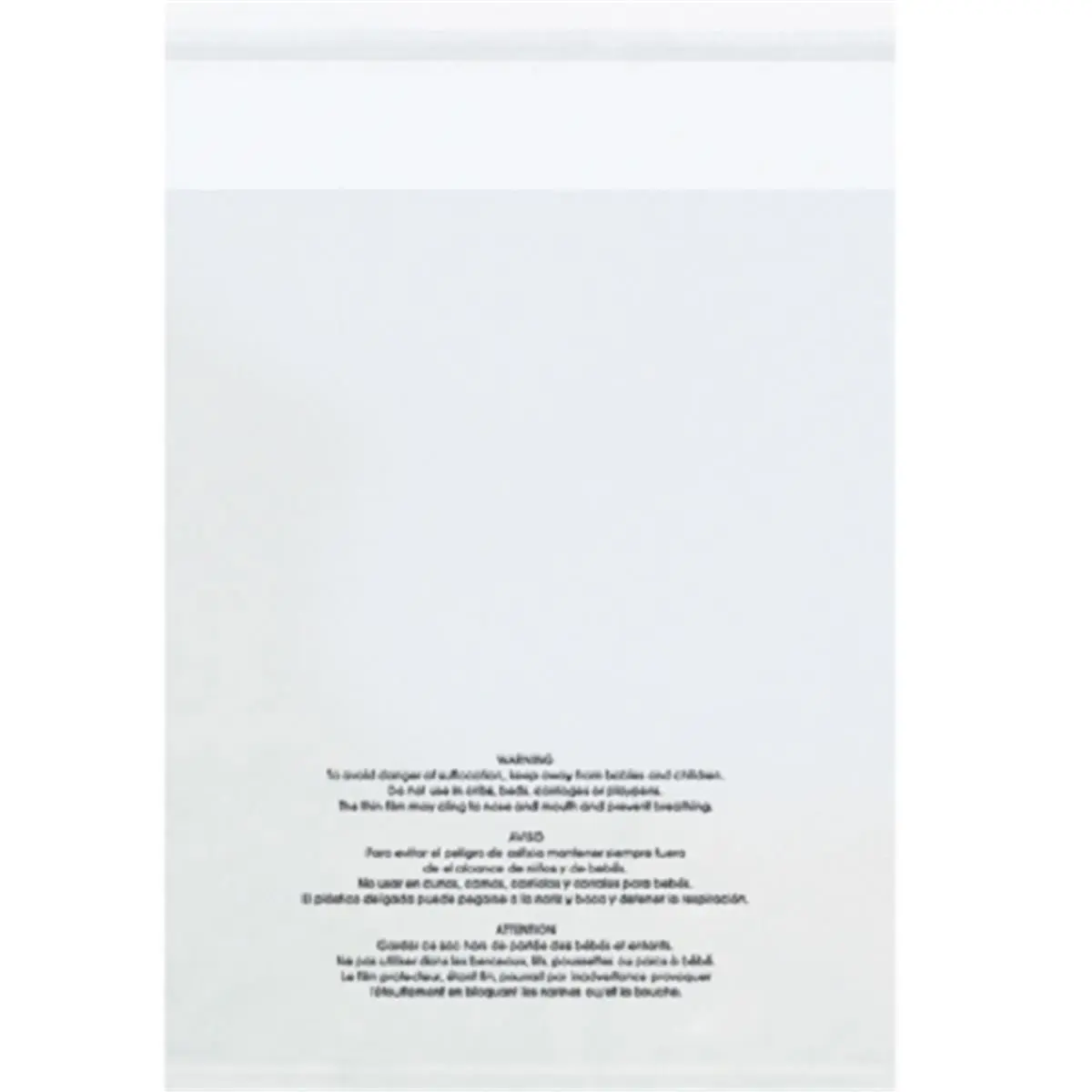 212 MAIN Resealable Poly Bags - Hazard Alert Multilingual Print, 12x16 in, 1.5 Mil Peel Seal, Case of 1000 for Dog & Cat Pet Feeding Supplies (Resealable Product Bags)